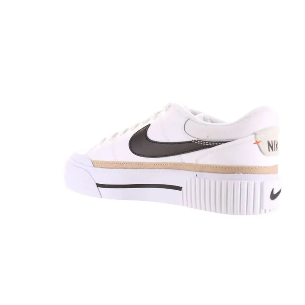 Nike Women's Sneakers White and Black - Picture 3 of 4